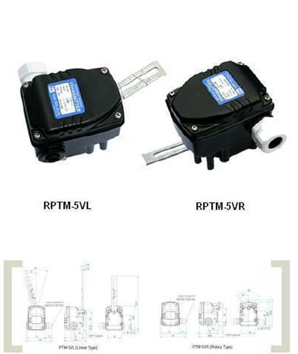 RPTM-6VL (для лин. приводов) /RPTM-6VR (для поворотн.)